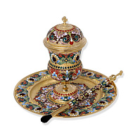 Набор для елея филигрань, роспись / золочение Набор для елея филигрань, роспись / золочение