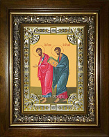 Икона ЛУКА и МАРК Евангелисты, Апостолы (СЕРЕБРЯНАЯ РИЗА, КИОТ)