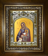 Икона освященная ''Симеон (Семён) Богоприимец'', в деревяном киоте