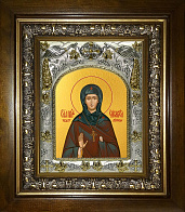 Икона освященная ''Елизавета, в деревяном киоте