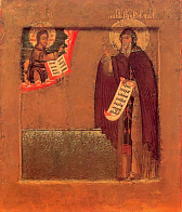 Преподобный Иаков Железноборовский, икона