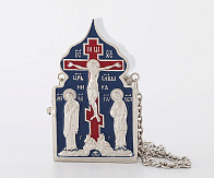 Дароносица №5 никель серебрение эмаль Дароносица №5 никель серебрение эмаль