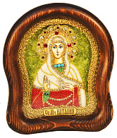 Икона ''Святая мученица Наталья'' из бисера