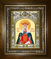 Икона освященная ''Александра Римская мученица'', в деревяном киоте