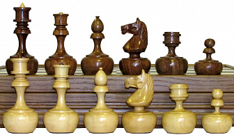 Шахматы стандартные деревянные "Неваляшки"