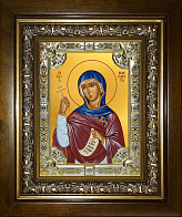 Икона освященная Маргарита Антиохийская в деревянном киоте
