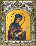 Икона АНАСТАСИЯ Узорешительница, Великомученица (СЕРЕБРЯНАЯ РИЗА)