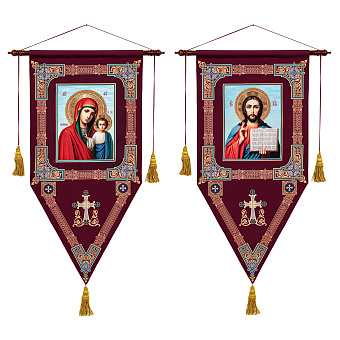 Хоругви сублимационная печать (пара) Хоругви сублимационная печать (пара)