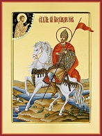 Икона Благоверный князь Александр Невский