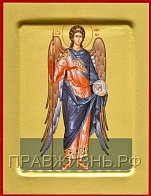 Икона "Архангел Гавриил" с золочением