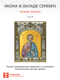 Икона освященная ''Андрей Первозванный апостол''