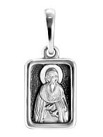 Образ «Св. Максим Грек», серебро 925 пробы