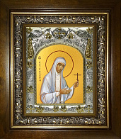 Икона освященная ''Елизавета, в деревяном киоте
