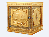 Облачение на жертвенник №20 0, 8*0, 8 золочение патинирование эмаль Облачение на жертвенник №20 0, 8*0, 8 золочение патинирование эмаль