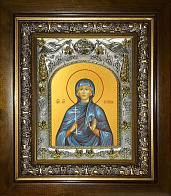 Икона освященная ''Евгения Римская великомученица'', в деревяном киоте