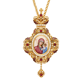 Панагия №25 эмаль / золочение Панагия №25 эмаль / золочение