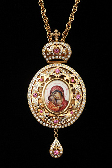 Панагия №91 / золочение / серебро (УИН) Панагия №91 / золочение / серебро (УИН)