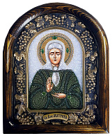Икона Святая Блаженная Матрона бисер
