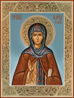 Мария Радонежская преподобная, икона