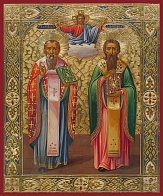 Икона ХАРАЛАМПИЙ (Харлампий) Магнезийский и  ВЛАСИЙ Севастийский, Священномученики