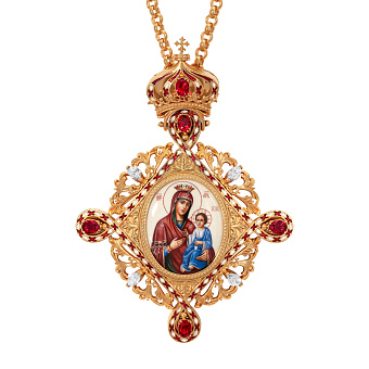 Панагия №80 эмаль / золочение Панагия №80 эмаль / золочение