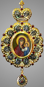 Панагия №22 / золочение / серебро (УИН) Панагия №22 / золочение / серебро (УИН)