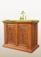 Панихидный стол №627 на 106 свечей (латунь) Панихидный стол №627 на 106 свечей (латунь)