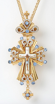 Крест наперсный № 76 /золочение/ Крест наперсный № 76 /золочение/