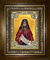 Икона СИЛУАН Афонский, Преподобный (СЕРЕБРЯНАЯ РИЗА, КИОТ)