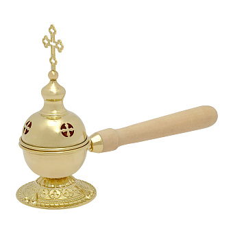 Кадильница ручная круглая малая Кадильница ручная круглая малая