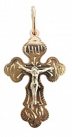 Крест православный из коллекции "Москва златоглавая" 1,8 грамм
