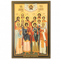 Икона Собор 12 Святых Целителей