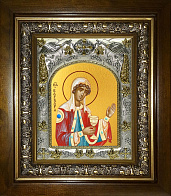 Икона освященная ''Варвара великомученица'', в деревяном киоте