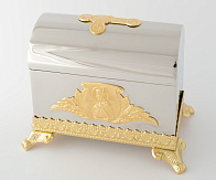 Ящик крестильный большой никелирование Ящик крестильный большой никелирование