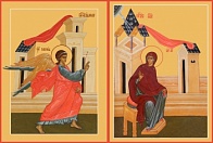 Благовещение Пресвятой Богородицы, иконы на Царские Врата