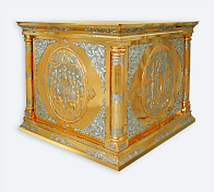 Облачение на престол №15 1.1*1.1*1.0 золочение никель Облачение на престол №15 1.1*1.1*1.0 золочение никель