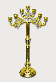 Семисвечник запрестольный Семисвечник запрестольный