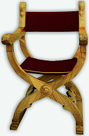 Кресло-трон №13 без спинки