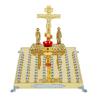 Крышка панихидного стола 82 свечи никелирование Крышка панихидного стола 82 свечи никелирование