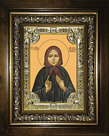 Икона освященная Наталия Скопинская мученица в деревянном киоте