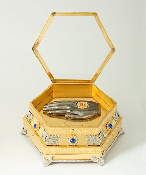 Ковчег-киот №7 золочение серебрение камни Ковчег-киот №7 золочение серебрение камни