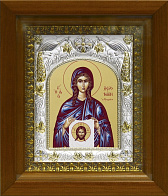 Икона освященная ''Вероника праведная'', в деревяном киоте