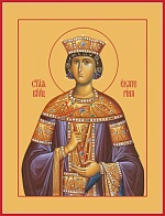 Великомученица Екатерина Александрийская, Дева, икона