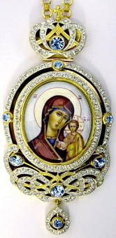 Панагия №150 / золочение / серебро (УИН) Панагия №150 / золочение / серебро (УИН)