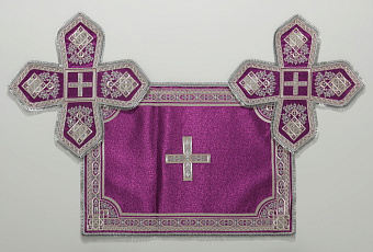 Воздух №008 глазет вышивка а/м 0,75-1,0л потир Воздух №008 глазет вышивка а/м 0,75-1,0л потир