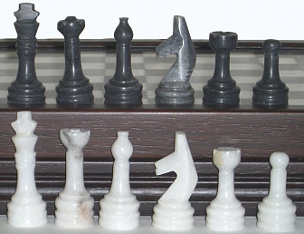 Шахматы каменные малые (высота короля 3,10")