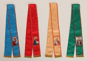 Закладка в Апостол шелк сублимационная печать Закладка в Апостол шелк сублимационная печать