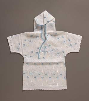 Крестильная рубашка для мальчика №14 Крестильная рубашка для мальчика №14