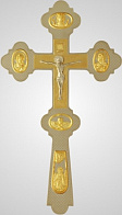 Крест напрестольный сложный малый комбинированный