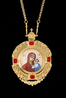 Панагия №125 / золочение / серебро (УИН) Панагия №125 / золочение / серебро (УИН)